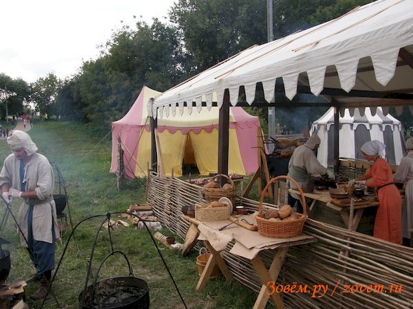 фестиваль исторической реконструкции лагерь